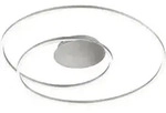 Deckenleuchte HOLY (D 68 cm) - grau - D 68 cm