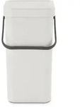 Abfalleimer SORT & GO (LBH 41x26.50x36.50 cm) - grau - LBH 41x26.50x36.50 cm
