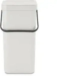 Abfalleimer SORT & GO (LBH 45.50x28x41 cm) - grau - LBH 45.50x28x41 cm