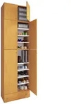 Schuhschrank LONA (BHT 70x240x39 cm) - BHT 70x240x39 cm