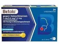 Betolo gegen Halsschmerzen 2 mg/0,6 mg/1,2 mg ZUCKERFREI