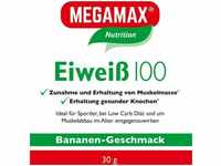 PZN-DE 09198050, Megamax B.V Eiweiß 100 Bananen-Geschmack MEGAMAX 30 g Pulver,