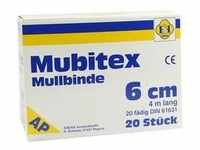 MUBITEX Mullbinden 6 cm ohne Cello