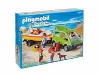 PLAYMOBIL® Familyvan mit Bootsanhänger 4144-Größe:Einheitsgröße