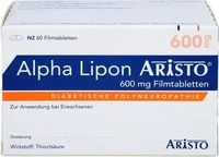 PZN-DE 06897698, Aristo Pharma Alpha Lipon Aristo 600mg 60 stk