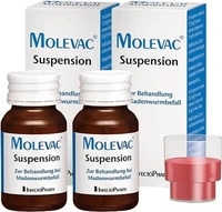 PZN-DE 18244180, INFECTOPHARM Arzn.u.Consilium Molevac Suspension 2X25 ml,