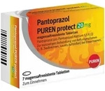 Pantoprazol Puren protect 20 mg magensaftresistent Tabletten