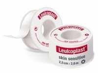 Leukoplast Skin Sensitive 2,5 cmx2,6 m mit Schutzr.