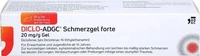 PZN-DE 18070633, Zentiva Pharma Diclo-ADGC Schmerzgel Forte 20 Mg/g 60 g, Grundpreis: