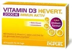 Vitamin D3 Hevert 2000 IE Immun Aktiv Kapseln