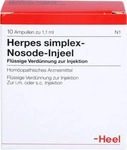 PZN-DE 01896607, Biologische Heilmittel Heel Herpes Simplex Nosode Injeel Ampullen 10