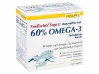 Seefischöl Supra mit 60% Omega-3-fetts.weichkaps.