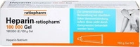 PZN-DE 06884371, Heparin-ratiopharm 180000 150 g, Grundpreis: &euro; 340,20 / kg
