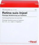 PZN-DE 00867443, Biologische Heilmittel Heel Retina Suis Injeel Ampullen 10 stk