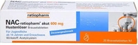 PZN-DE 06323000, NAC-ratiopharm akut 600mg Hustenl&ouml;ser 20 stk
