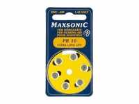 Batterien für Hörgeräte Maxsonic Pr10