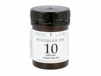Schüssler Nummer 10 Natrium sulfuricum D6 Tabletten