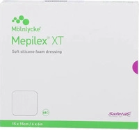 PZN-DE 07052359, M&ouml;lnlycke Health Care Mepilex Xt 15x15 cm Schaumverband 5 stk