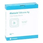 Biatain Silicone Ag Schaumverband 7,5x7,5 cm