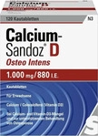 PZN-DE 09686275, Hexal Calcium-Sandoz D Osteo intens Kautabletten 120 stk