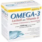 Omega 3 Lachs&ouml;l plus Vitamine d pl. Omega3 Konz.kps.