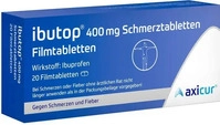 PZN-DE 07761914, axicorp Pharma Ibutop 400mg Schmerztabletten 20 stk