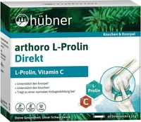 PZN-DE 20038424, Anton H&uuml;bner H&uuml;bner Arthoro L-prolin Direkt Pulver 60X10 g,