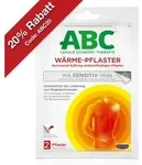 Abc W&auml;rme-pflaster Sensitive-vlies Hansaplast Med