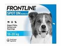 Frontline Spot On Hund M (10-20 kg) gegen Zecken, Flöhe, Haarlin