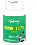 Vitamin D3 Depot 20.000 I.E. Cholecalciferol Tabletten