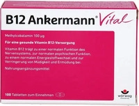 PZN-DE 11193781, W&ouml;rwag Pharma B12 Ankermann Vital Tabletten 100 stk