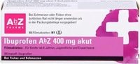 PZN-DE 11722831, AbZ Pharma Ibuprofen AbZ 400 mg akut 10 stk