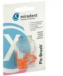 Miradent Interdentalb&uuml;rsten Pic-Brush Ersatzb&uuml;rsten konisch oran