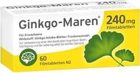 PZN-DE 12580480, HERMES Arzneimittel Ginkgo-maren 240 mg Filmtabletten 60 stk