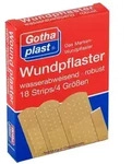 Gothaplast Wundpfl.wasserf.4 Gr&ouml;ssen