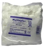 Mulltupfer 20x20 cm pflaumengross unsteril