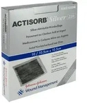 Actisorb 220 Silver 10,5x10,5 cm steril Kompressen