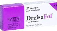 PZN-DE 01223914, Teva Dreisafol Tabletten (20 stk)