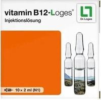 PZN-DE 13703915, Dr. Loges + Vitamin B12-Loges Injektionsl&ouml;sung Ampullen 10X2...