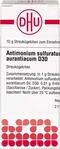 PZN-DE 07594540, DHU-Arzneimittel Antimonium Sulf. Aurant. D30 Globuli (10 g),
