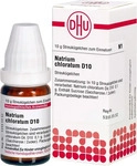 PZN-DE 07175151, DHU-Arzneimittel Natrium Chloratum D10 Globuli (10 g),...