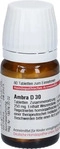PZN-DE 02624940, DHU-Arzneimittel Ambra D30 Tabletten (80 stk)
