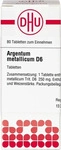 PZN-DE 02625626, DHU-Arzneimittel Argentum Metallicum D6 Tabletten 80 stk