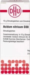 PZN-DE 02892014, DHU-Arzneimittel Acidum Nitricum D30 Globuli (10 g), Grundpreis: