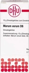 PZN-DE 04226669, DHU-Arzneimittel Marum Verum D6 Globuli (10 g), Grundpreis: &euro;