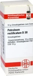 PZN-DE 04231133, DHU-Arzneimittel Petroleum Rectif. D30 Globuli (10 g), Grundpreis: