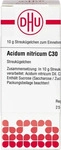 PZN-DE 02891960, DHU-Arzneimittel Acidum Nitricum C30 Globuli 10 g, Grundpreis:
