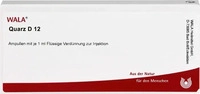 PZN-DE 02830450, WALA Heilmittel Quarz D12 Ampullen (10X1 ml), Grundpreis: &euro;