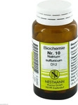 PZN-DE 05955614, NESTMANN Pharma Biochemie 10 Natrium sulfuricum D12 Tabletten (100