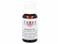 Ceres Berberis D3 Dilution